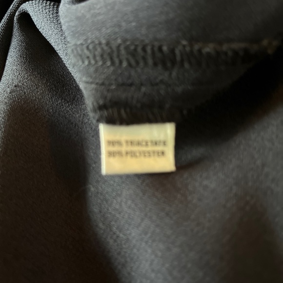 CHAUS Size 18 Career Tunic Blouse Buttondown Navy Blue Career Elegant $89 NEW - Picture 13 of 14